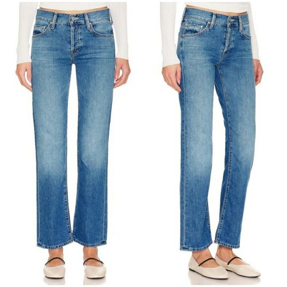 💕MOTHER SUPERIOR💕 Slider Hover Jeans ~ Heart Throb Button Fly 26 NWOT - Picture 9 of 16